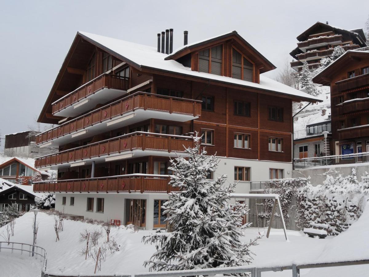 Chalet Bella Vista 4 Wengen Extérieur photo