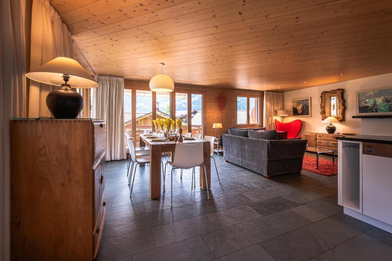 Chalet Bella Vista 4 Wengen Extérieur photo