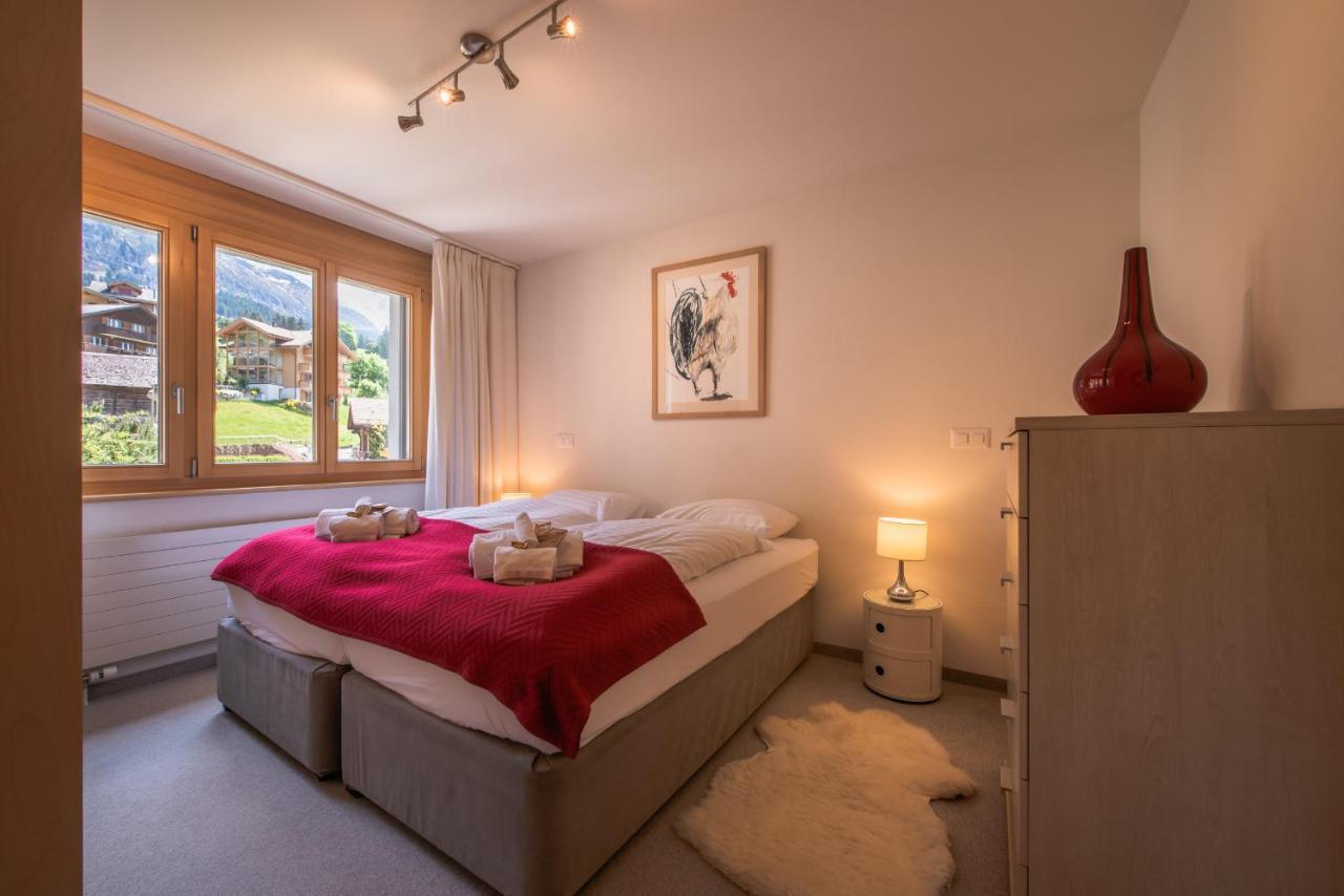 Chalet Bella Vista 4 Wengen Extérieur photo