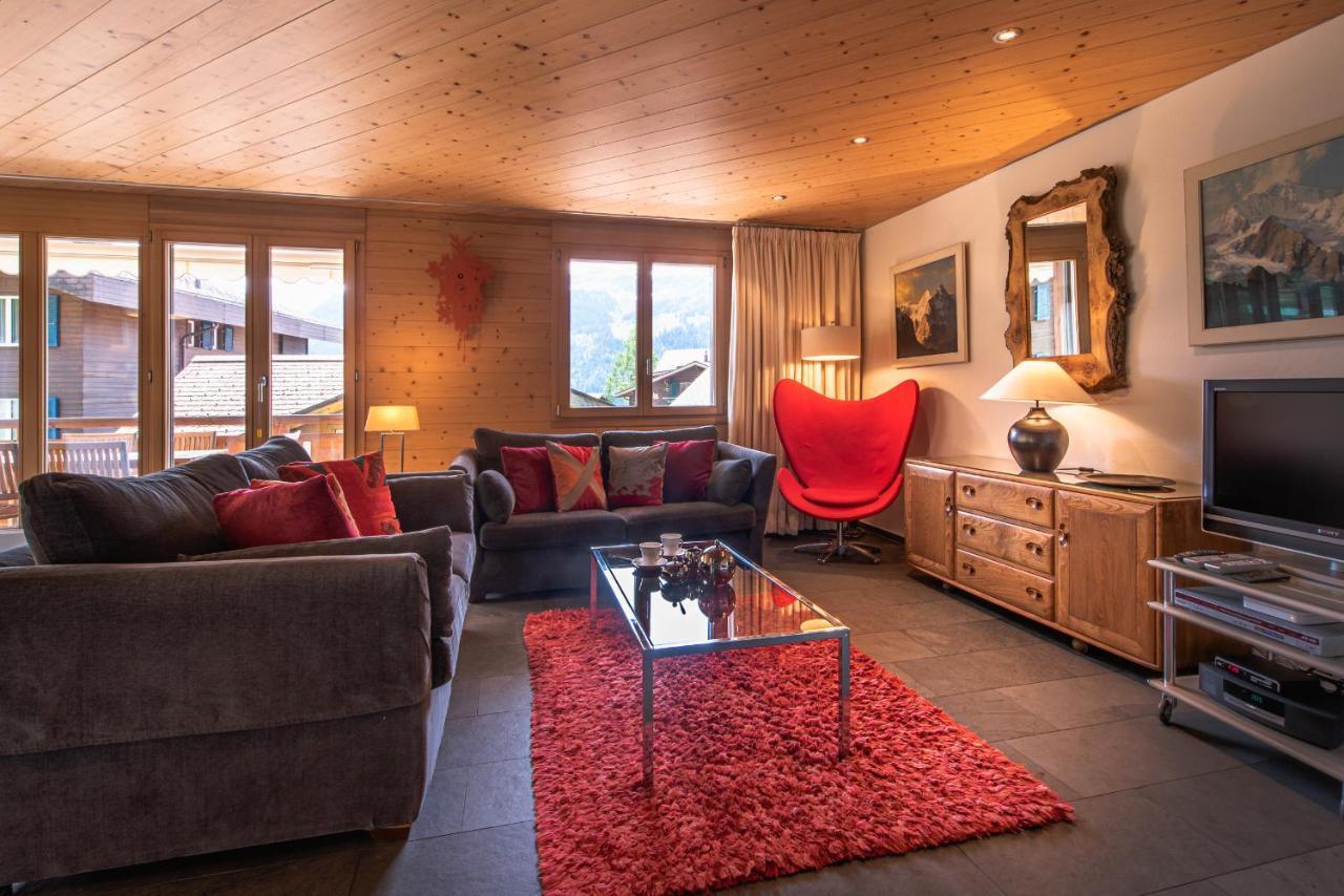 Chalet Bella Vista 4 Wengen Extérieur photo