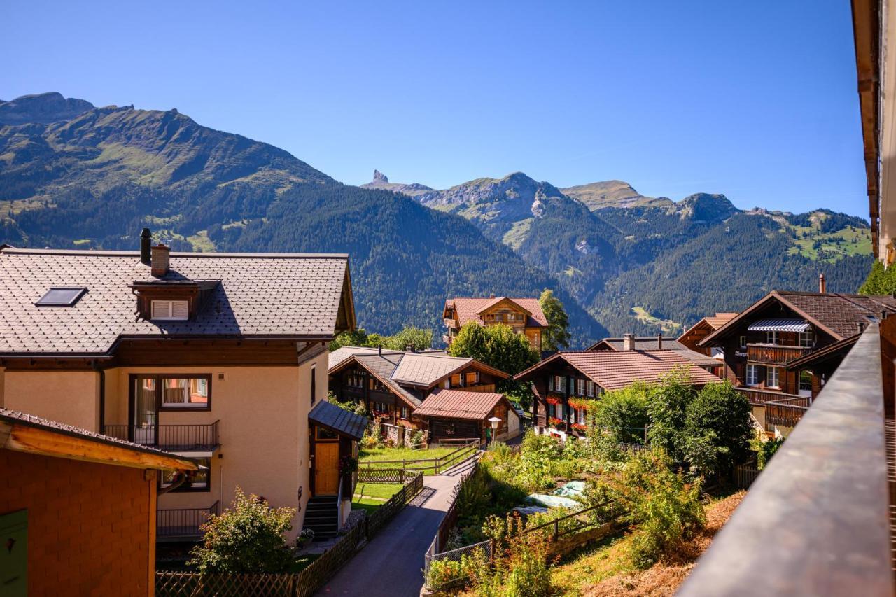 Chalet Bella Vista 4 Wengen Extérieur photo