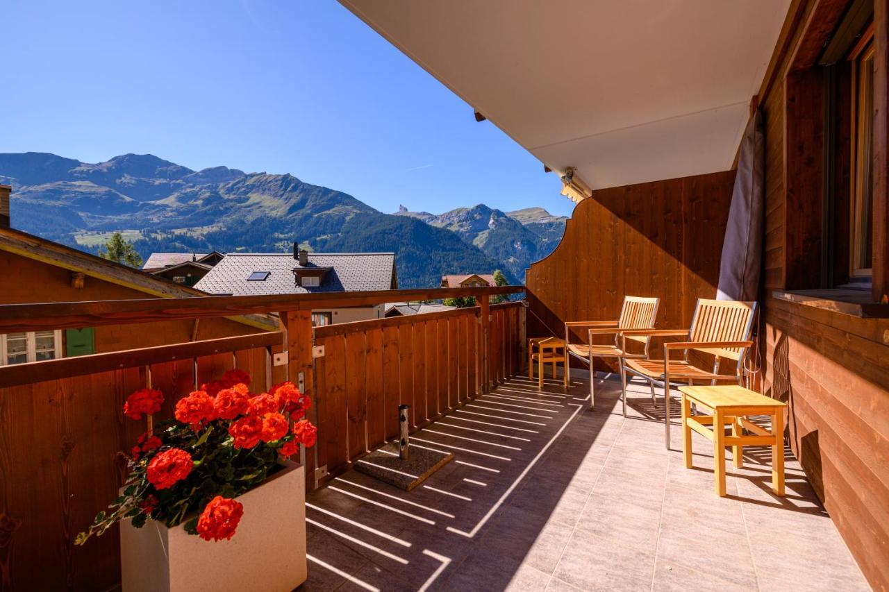 Chalet Bella Vista 4 Wengen Extérieur photo