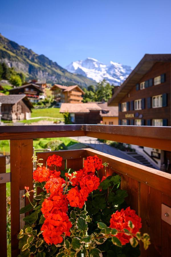 Chalet Bella Vista 4 Wengen Extérieur photo